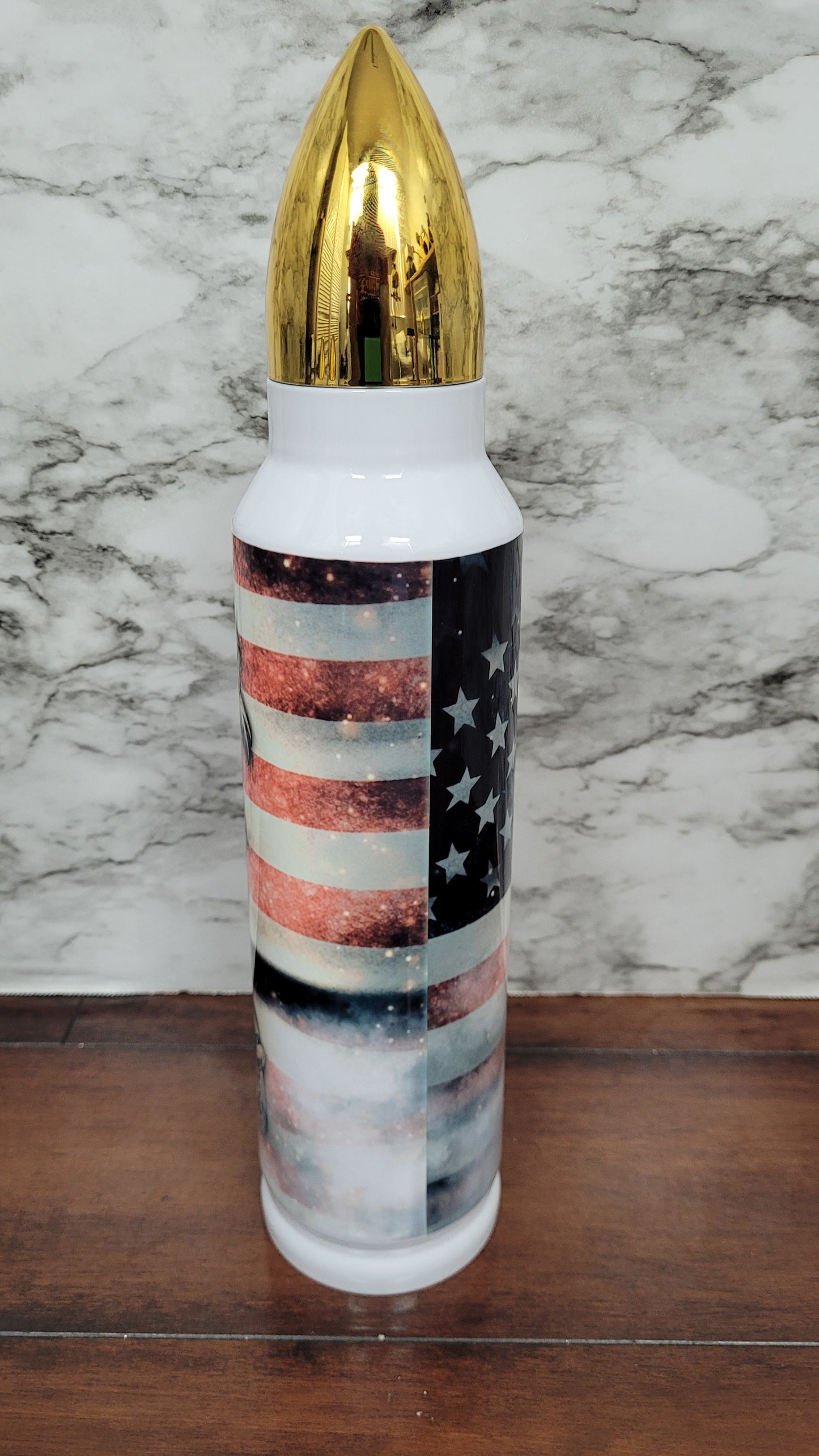 32oz Patriotic Bullet Tumbler