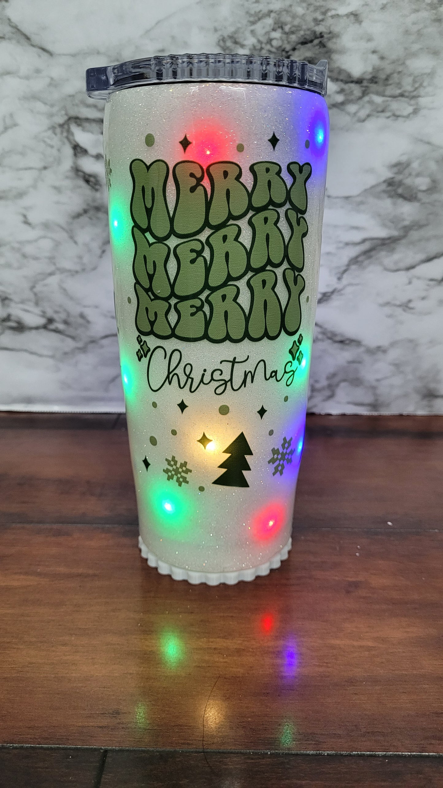 Christmas Light Up Cup