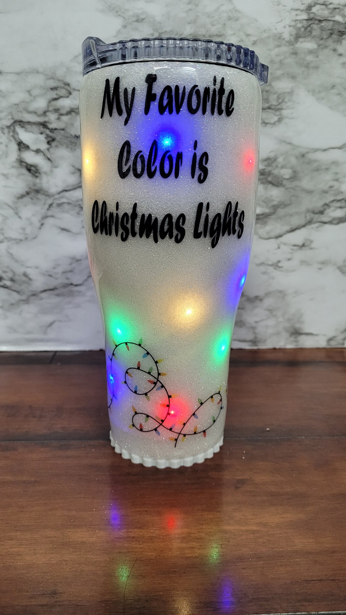 Christmas Light Up Cup