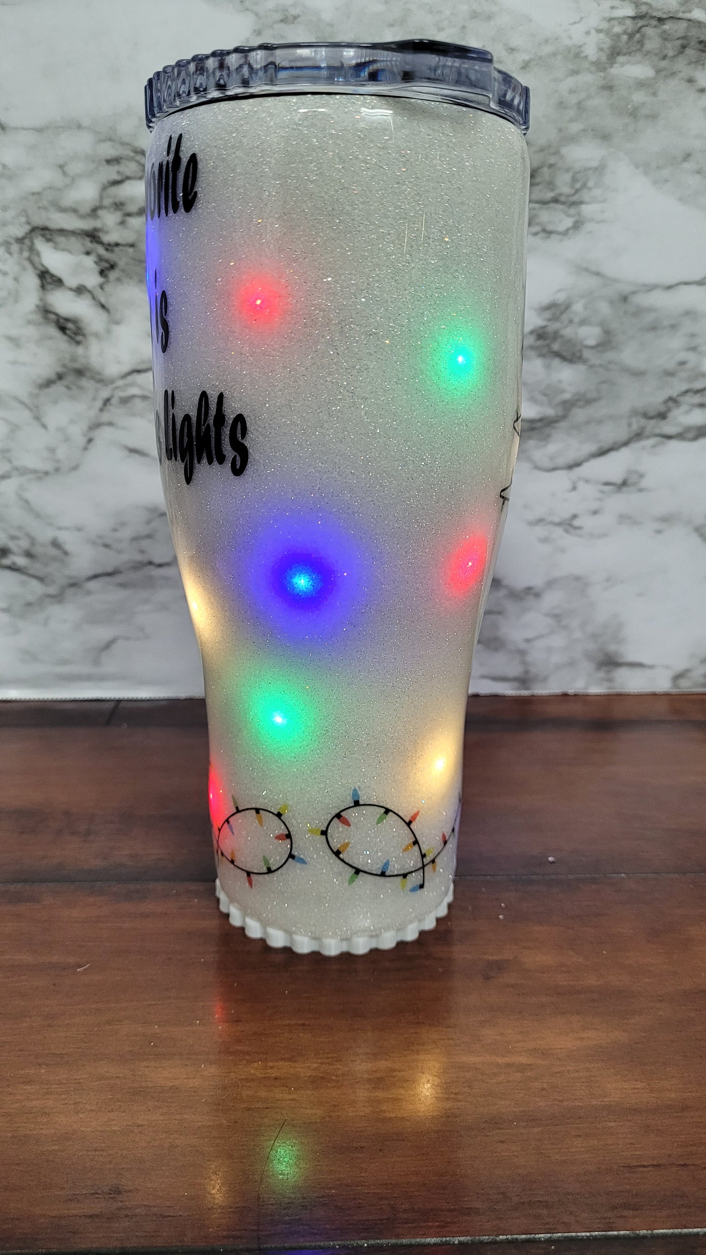 Christmas Light Up Cup